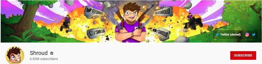 Professional Youtube banner