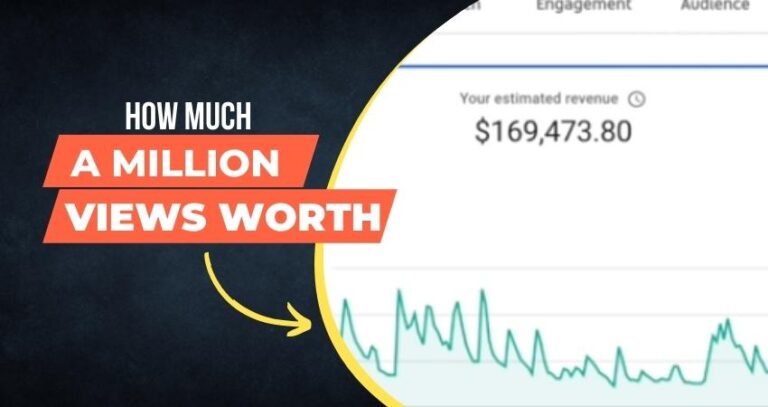 {Revealed} How Much is 1 Million Youtube Views Worth 2022